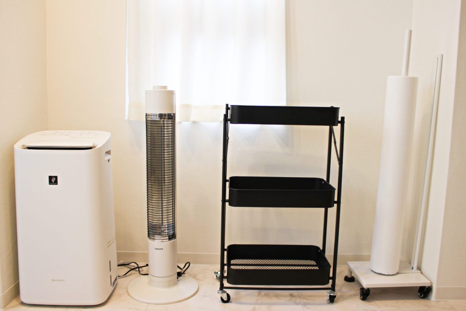 空気清浄機・ヒーター・ワゴン・ペーパーシート